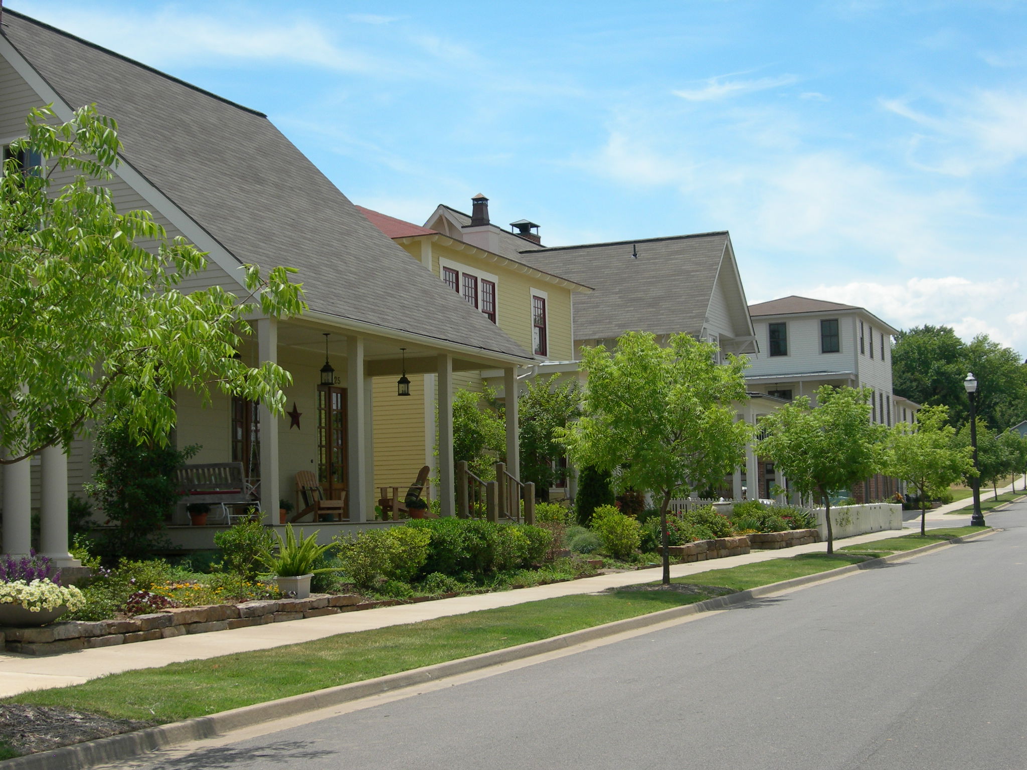 Homes in a Neighborhood