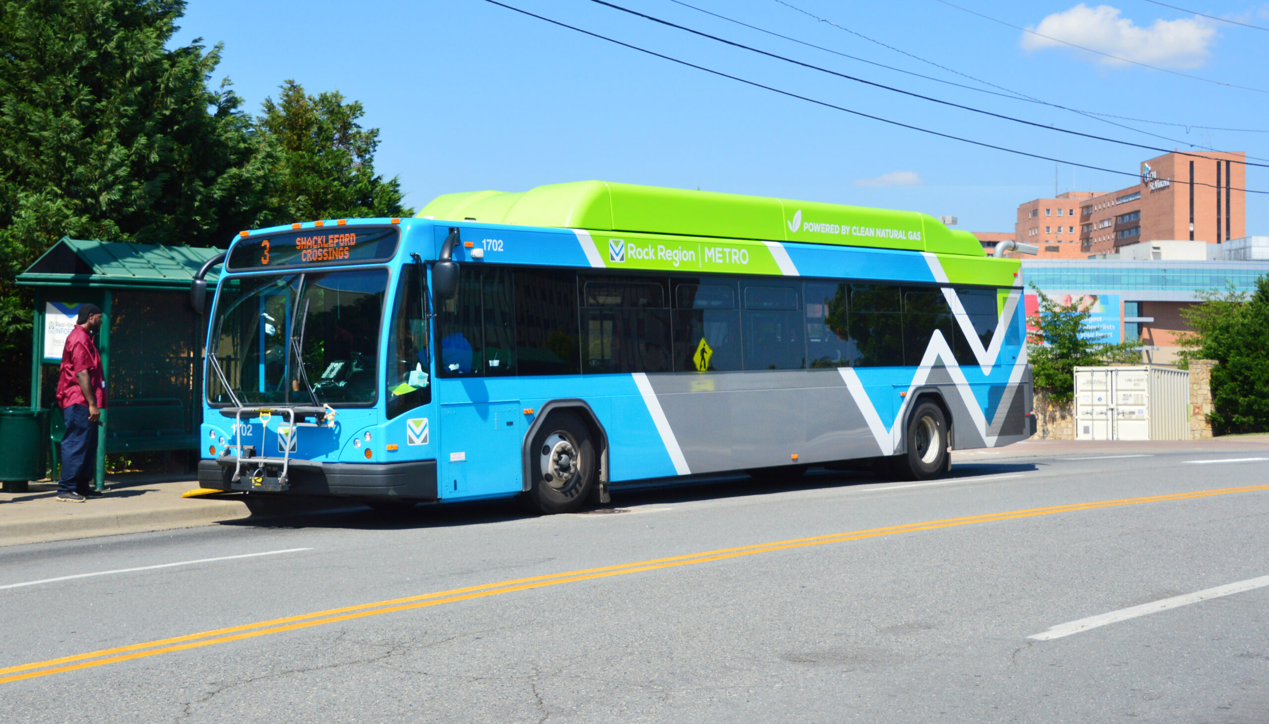 A Rock Region METRO bus