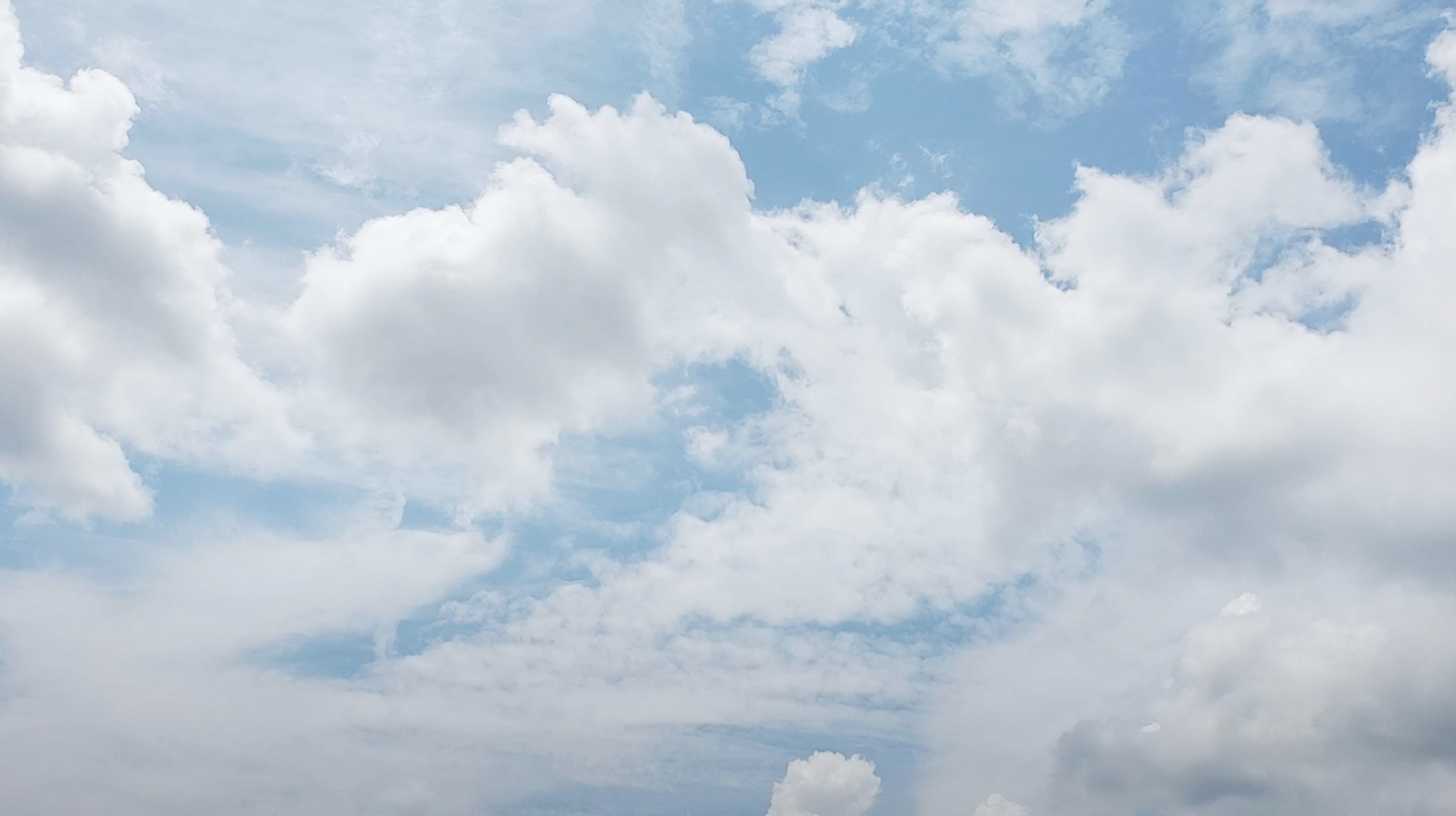 Sky with clouds