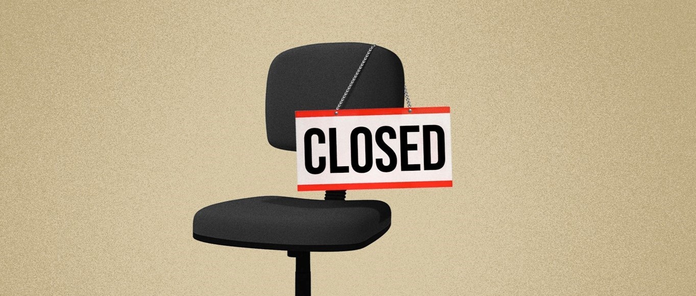 Office closed sign