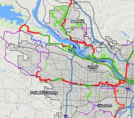 Regional greenways map thumbnail
