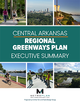 Central Arkansas Regional Greenways Plan cover image