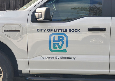 City of Little Rock electric vehicle