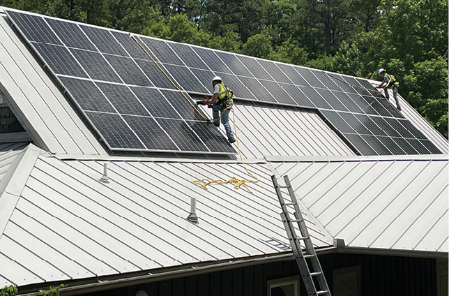 Solar installation by Seal Solar
